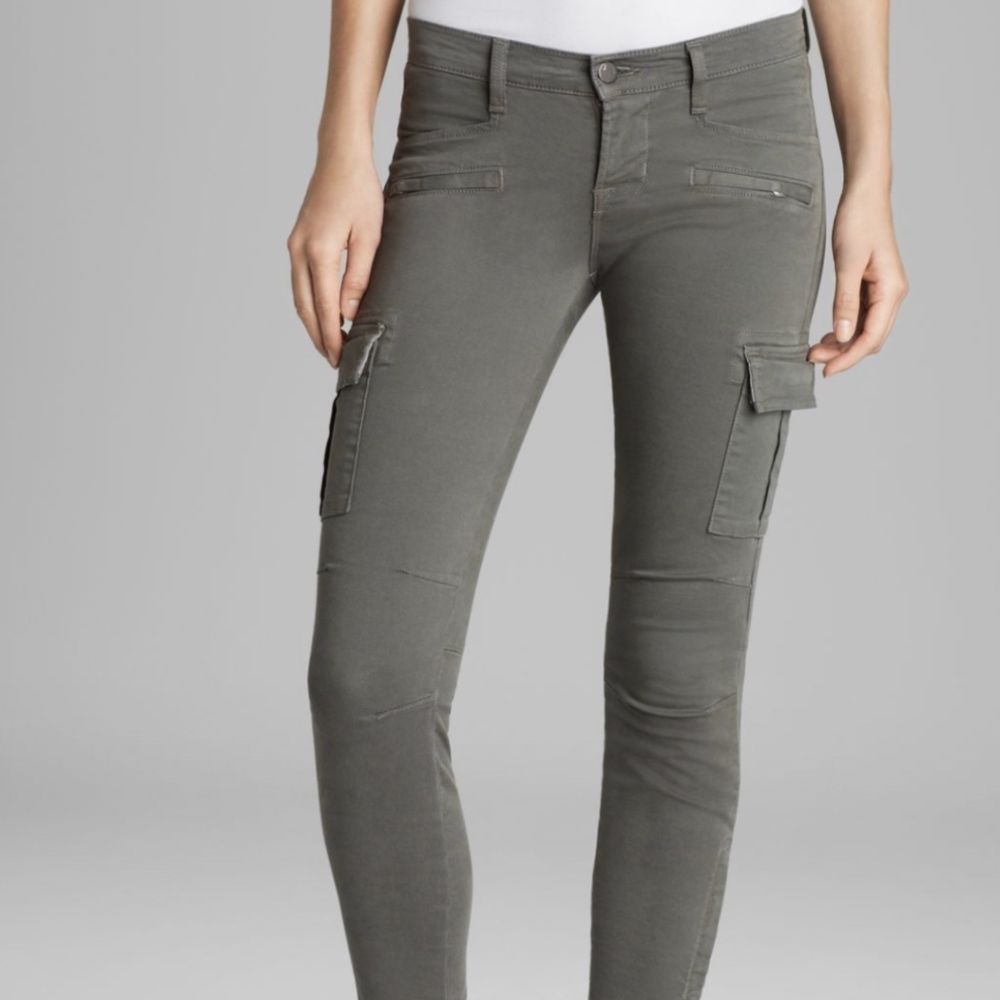 J Brand Jeans Grayson Cargo Skinny Leg 24 Olive